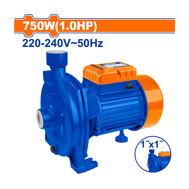 WADFOW 750W (1.0HP) Water pump (28M Max. Head) - WWPCA03