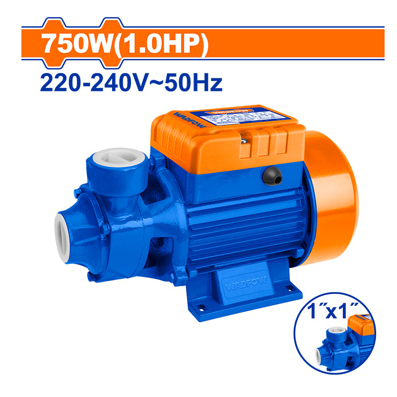 WADFOW 750W (1.0HP) Water Pump (50M Max. Head) - WWPVA03 Main image