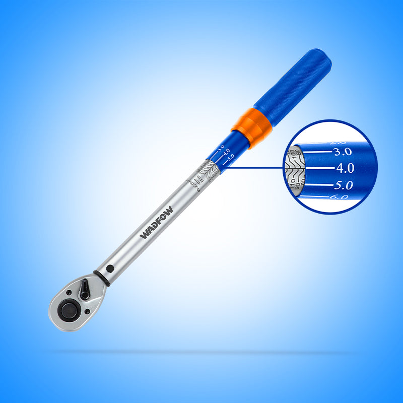 WADFOW 1/2", 40-220Nm Preset Torque Wrench - WWQ1D12
