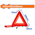 WADFOW 430x430x430MM Warning Triangle - WYJ3A43