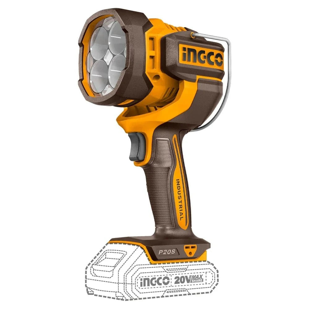 INGCO Lithium-Ion Cordless Portable Work Lamp 42V - CWLI42896