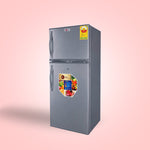 H&A Double Door Fridge 250L - H&A-BCD250