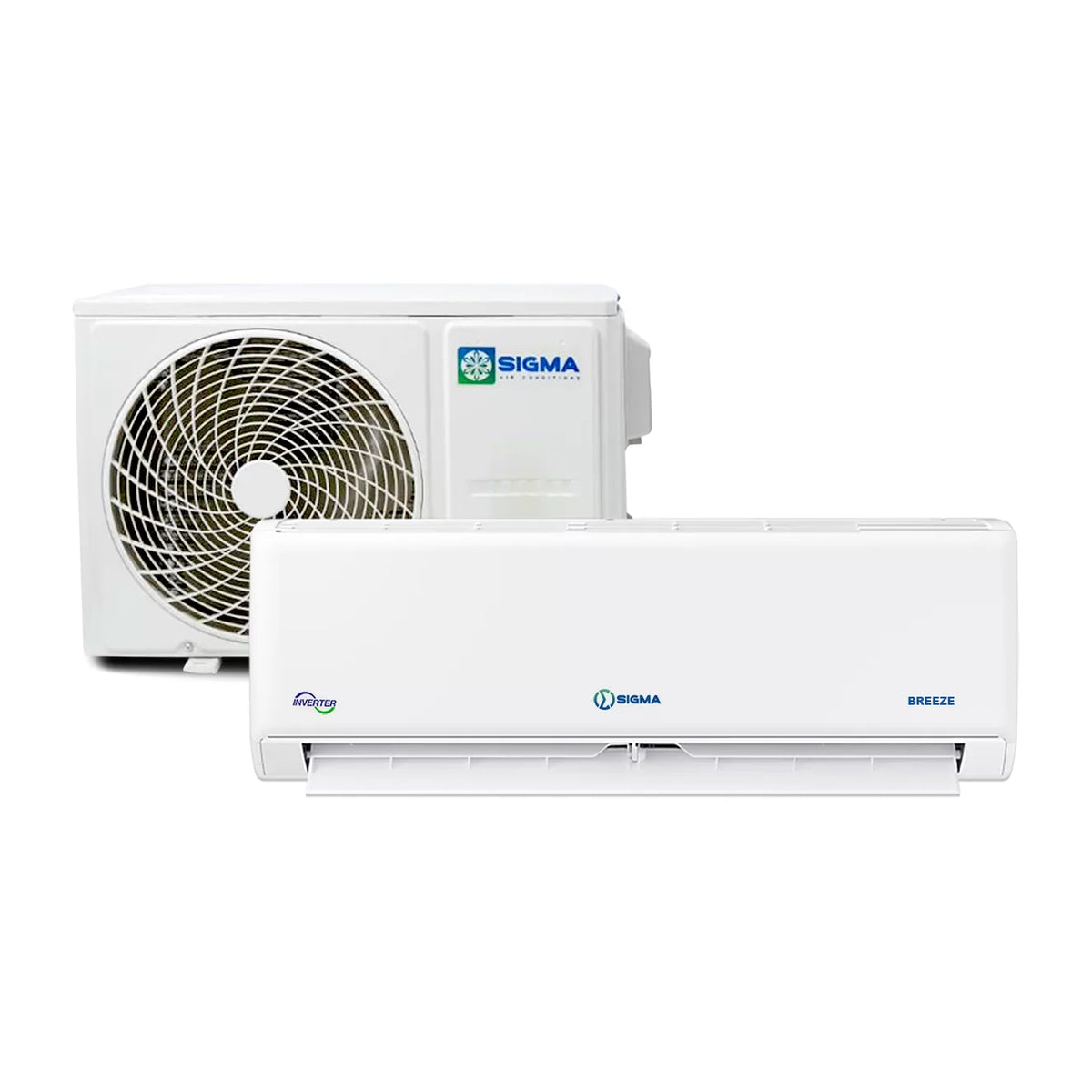 Sigma 2.5HP Split AC R32 Inverter Breeze Series White